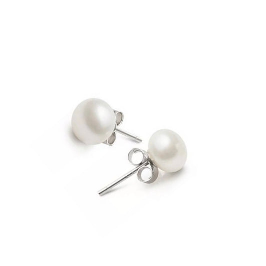 Pearl Stud Earrings