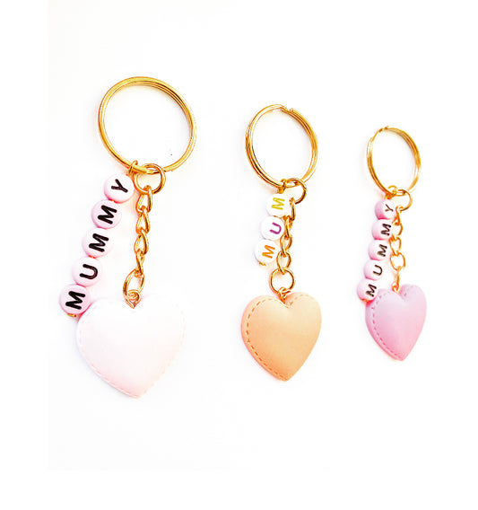 Heart Shaped Keychains - High Maintenance Jewellery